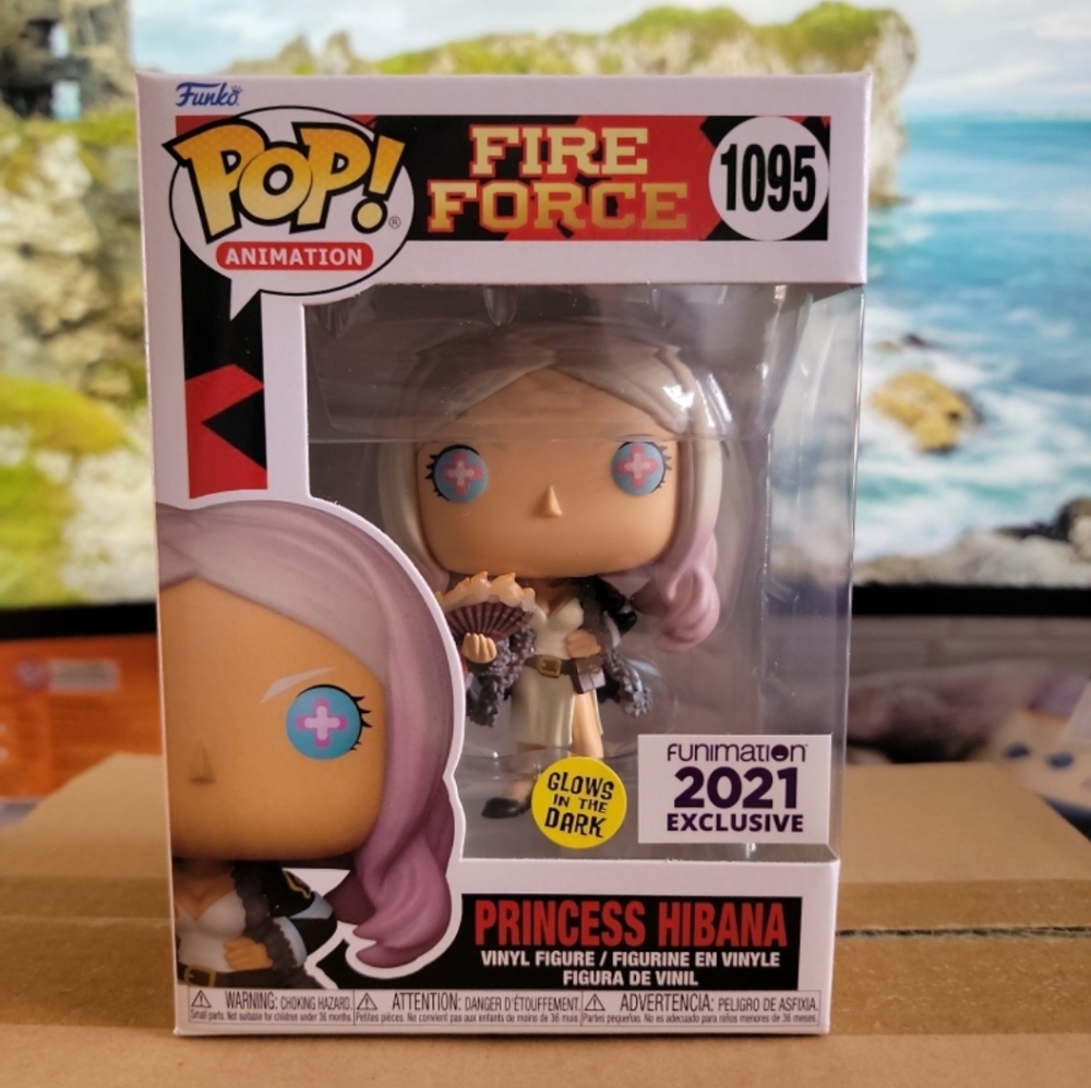 Funko Pop! Fire Force Princess Hibana Glow in The Dark Funimation